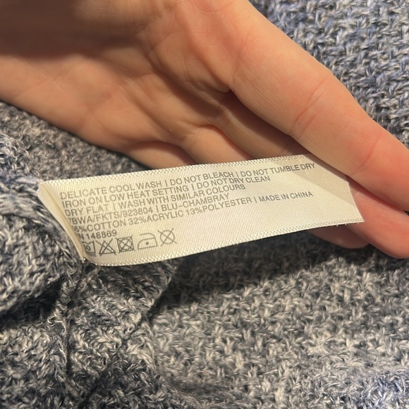 cozy fatface cotton blend knit sweater classic winter cabbncore winter - Picture 5 of 5